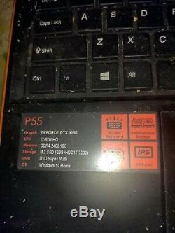 Gigabyte P55 laptop gefroce 1060 I-7 6700 HQ 16G ram 1T HDD memory