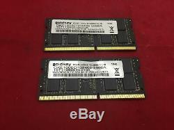Goldkey 32GB (2x16GB) DDR4 PC2666 Laptop Memory RAM Stick GKE160SO102408 Tested