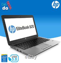 HP Elitebook Laptop 12.5 HD Notebook 8GB RAM Memory 240GB Fast SSD Windows 10