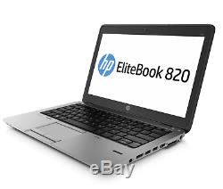 HP Elitebook Laptop 12.5 HD Notebook 8GB RAM Memory 240GB Fast SSD Windows 10