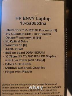 HP Envy 13-Ba0553na Core I5, 512 Ssd+32gb Optene Memory, 8gb Ram Plz Check Pics