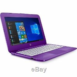 HP Stream 11.6 Laptop Intel Celeron N3060 4GB RAM 32GB Flash Memory Purple