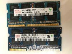 HYNIX 8GB 4GB DDR3 PC3 10600S 1333MHz 204pin Laptop Memory Ram SODIMM