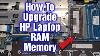 How To Install U0026 Upgrade Ram Memory In HP Red Laptop Step By Step Tutorial