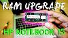 How To Upgrade Install Ram In HP Notebook 15 Series Laptop HP 15 Ay008tx