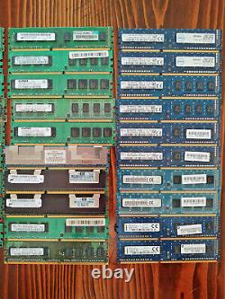 Huge Lot of RAM! 1GB 2GB 4GB 8GB PC2 PC3 DDR3 DDR4 Desktop Laptop Memory Corsair