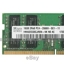 Hynix 16GB 32GB RAM DDR4 PC4-2666V 2666Mhz PC4-21300 260Pin SODIMM Laptop Memory