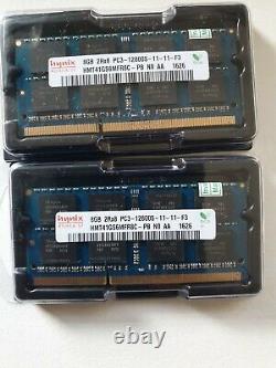 Hynix 32GB (4x8GB) DDR3 1600mhz 2RX8 PC3-12800S 204pin SODIMM Laptop Memory RAM
