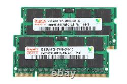 Hynix 4GB 2Rx8 PC2-6400S Laptop CL6 RAM 200Pin DDR2 800Mhz Memory SO-DIMM lot@