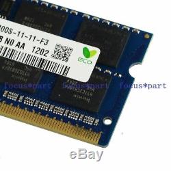 Hynix 8GB 2x4GB PC3-12800 DDR3 1600Mhz 204pin Laptop SO DIMM Memory RAM NON-ECC