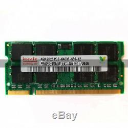 Hynix lots 16GB 4X 4GB DDR2 PC2-6400 800mhz 200pin Laptop Memory Sodimm Ram 8GB