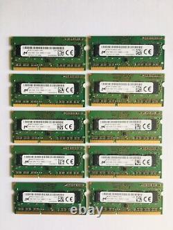 Job Lot 10 x 4GB DDR3 Memory Laptop RAM Modules 1600MHz SODIMM