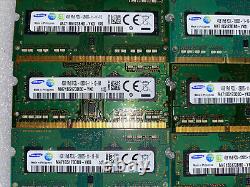 Job Lot 10 x 4GB Samsung 1RX8 DDR3L PC3L-12800 Memory Laptop RAM SODIMM 204Pin