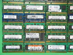 Job Lot 50 x Laptop RAM Memory DDR DDR2 512MB 256GB 5300 4200 2700 scrap gold -3