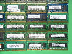 Job Lot 50 x Laptop RAM Memory DDR DDR2 512MB 256GB 5300 4200 2700 scrap gold -3