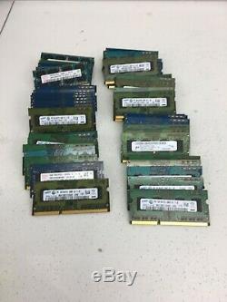 Job lot of 60 x 2GB DDR3 Laptop RAM Memory Fully tested & working condition