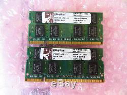 Kingston 4GB (2 x 2GB Single Sticks) PC2-6400 666 DDR2 Sodimm Laptop RAM Memory