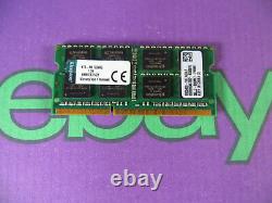 Kingston 8gb 1 x 8GB Stick PC3 10600 1333 DDR3 Sodimm Laptop Apple RAM Memory