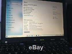 LENOVO X200s WITH ULTRABASE 160GB MEMORY 2GB RAM WINDOWS 10 ACTIVATED
