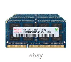 LOT Hynix 4 GBx10 2Rx8 DDR3 1066MHz PC3-8500s 204PIN SO-DIMM RAM Laptop Memory