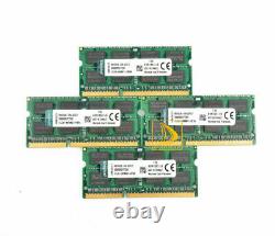 LOT Kingston 8GB 2RX8 PC3-12800S DDR3 1600Mhz 204Pin SODIMM Laptop Memory RAM 8G