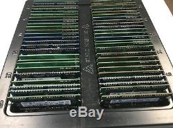 LOT OF 50 2GB 2Rx8/1Rx8 PC3 DDR3 Laptop Ram Memory MIX BRANDS