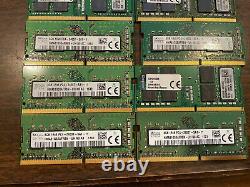 LOT of 14 X 8GB 1Rx8 PC4-2400T Laptop RAM Memory
