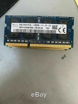 LOT of 20 SK hynix 8GB DDR3-1600 PC3L-12800S 2Rx8 SODIMM Laptop Memory RAM