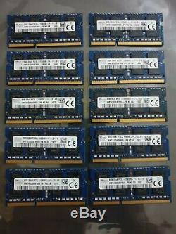 Laptop HYNIX DDR3 10X8GB PC3L 12800 204PIN Ram Memory job lot