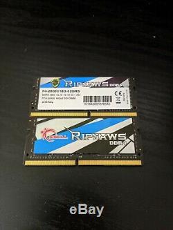 Laptop Ram 32GB Kit (2 x 16GB) Ripjaws DDR4 2800MHz, CL18, SO-DIMM Memory