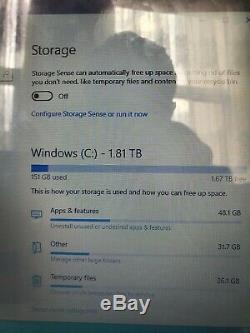 Laptop Windows 10 Home 8GB RAM 2 TB MEMORY