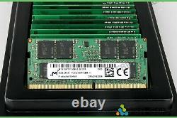 Lot 7 8GB Micron PC4-2133P DDR4 2RX8 SODIMM Laptop Memory RAM MTA16ATF1G64HZ-2G1