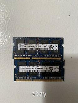 Lot Of 10 8gb Ddr3 / Ddr3l Pc3-12800s Sodimm Laptop Memory Ram Working Pulls