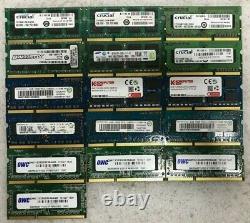Lot Of 16 / DDR3 PC3 / 4GB / Laptop Memory RAM