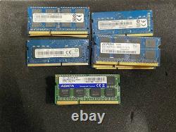 (Lot Of 20) 4Gb Mix Laptop Memory Ram DDR3 1600Mhz Ramaxel, Adata 2RX8 PC3L