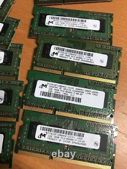 Lot Of 490pcs 1GB mixed PC3-8500S Laptop Memory Ram, Samsung, Hynix, MICRON