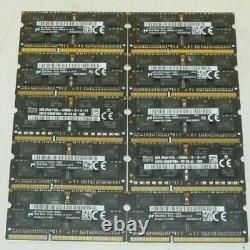 Lot of 10 SK Hynix 8GB 2RX8 DDR3L 1866MHz PC3L-14900S Laptop Memory RAM 80GB