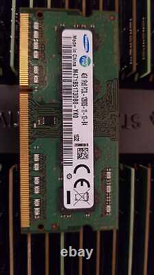 Lot of 100 4GB PC3L SO-DIMM Laptop Memory RAM 12800