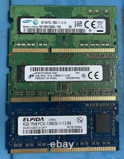 Lot of 100 DDR3 PC3 4GB Laptop Memory RAM mixed speeds Tested Working