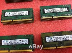 (Lot of 100) Samsung 2GB PC3-10600S 1333MHz DDR3 SODIMM Laptop Memory RAM R55