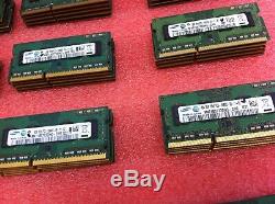 (Lot of 100) Samsung 2GB PC3-10600S 1333MHz DDR3 SODIMM Laptop Memory RAM R55