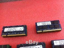 (Lot of 110) Mixed Brand 2GB PC2-6400 800MHz DDR2 SODIMM Laptop Memory RAM R736
