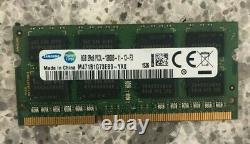 Lot of (13) (9x8GB) PC3L-12800s DDR3 Non-ECC Samsung Laptop Ram Memory