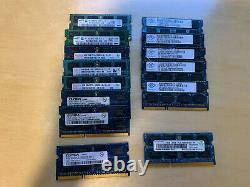 Lot of 14 4GB module PC3-10600s Laptop SODIMM DDR3 1333 MHz 204-Pin Memory RAM
