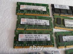 Lot of 2GB PC3 DDR3,1gb pc2, DESKTOP, LAPTOP MIXED RAM MEMORY LOT