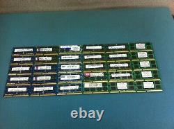 (Lot of 30) 4GB Mixed Brand / Mixed Speed DDR3 SODIMM Laptop Memory RAM C525