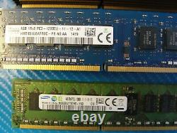 Lot of 36 Laptop Desktop PC RAM Memory DIMM 4GB PC3-12800 DDR3-1600 Hynix Samsun