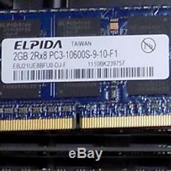 (Lot of 40) 2GB Mixed Brand DDR3 Laptop SODIMM Laptop Memory RAM Hynix, Micron