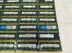 Lot of 40 8GB PC3L DDR3L Low Voltage SODIMM Laptop RAM Memory -RR