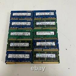 (Lot of 50) 4GB DDR3 Laptop RAM Memory Various Speeds & Brands TESTED WORKING